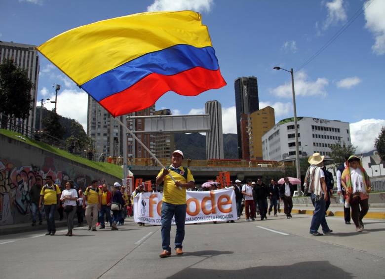 Universidad de Antioquia y el Instituto de Ecuación y Pedagogía de la Universidad del Valle, expresaron su preocupación por la situación que atraviesa el la educación del país. FOTO COLPRENSA