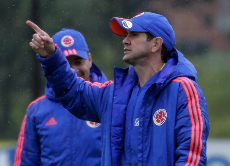 Reyes hizo varios cambios respecto a su primer duelo contra Perú, pero estos no tuvieron el efecto esperado. FOTO COLPRENSA