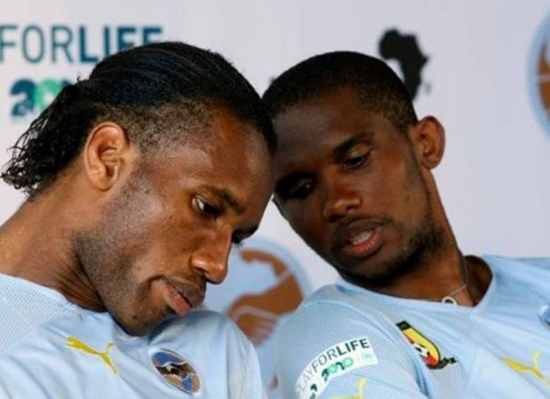 los referentes del fútbol africano, criticaron las declaraciones dadas por médicos franceses, sobre la posibilidad de experimentar vacuna de la covid-19 con personas de África. FOTO TOMADA DE TWITTER