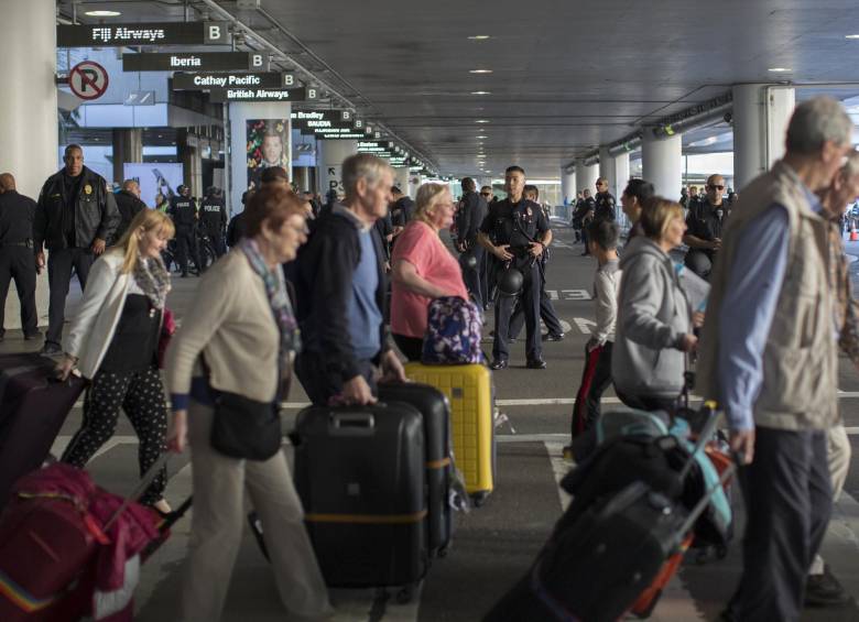 Pese a temores de seguridad,en Estados Unidos, turismo en Norteamérica (foto),subió 3,6 % en número de viajeros. FOTO AFP