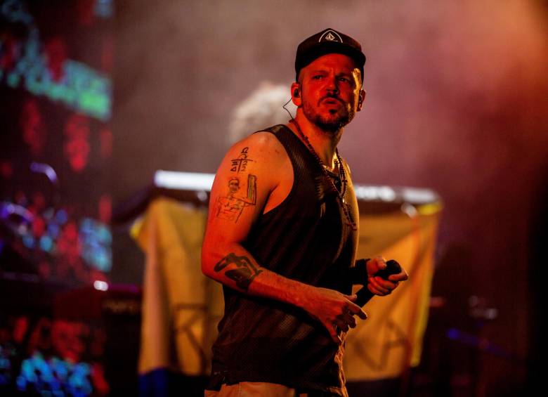 Residente estuvo en Medellín en octubre de 2017, se presentó en el Centro de Espectáculos La Macarena. Foto: Mario Valencia Pineda