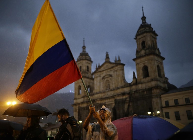 Ayer, el alcalde de Bogotá, Enrique Peñalosa, dijo que permitirá hoy el ingreso de marchas a la Plaza de Bolívar. FOTO Colprensa
