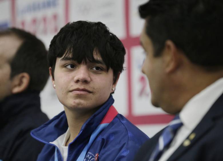 Diego Amaya, patinador colombiano que ganó medalla de plata en los Juegos Olímpicos juveniles de Invierno. FOTO COLPRENSA