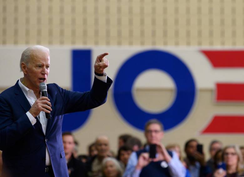 Exvicepresidente de EE.UU. Joe Biden. FOTO AFP