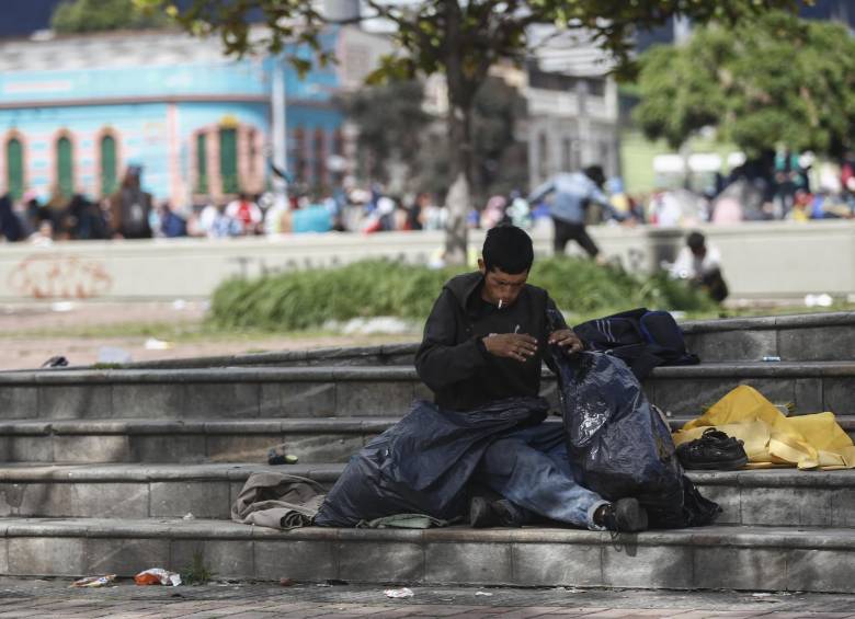 El problema de El Bronx se trasladó a la Plaza España