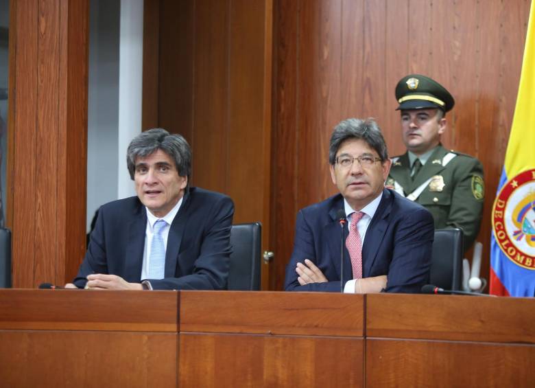 Rueda de prensa, revisión de constituciónalidad de la ley estatutaria de la JEP. Foto: Colprensa