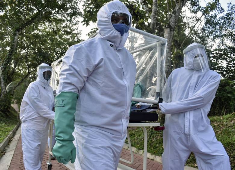 América Latina ya superó el número de casos positivos frente a Europa. FOTO AFP