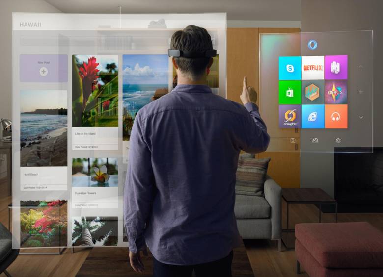 Windows 10 permitirá experimentar la misma sensación entre los diferentes dispositivos, como pc, celulares, tabletas o gafas tridimensionales. FOTO REUTERS