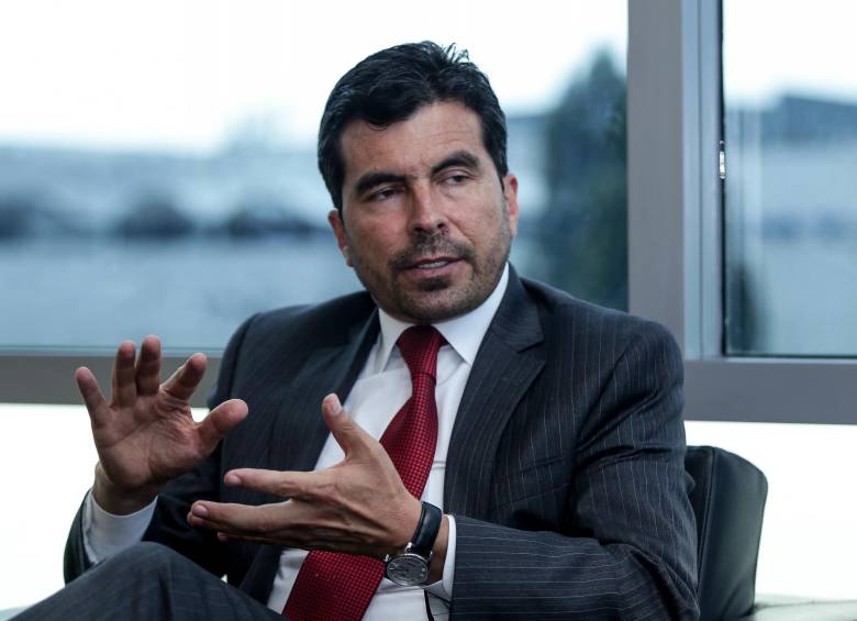 El presidente de la ACH, Orlando Velandia, espera que este año se alcancen a explorar 65 pozos de petróleo. FOTO colprensa