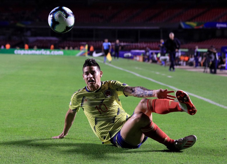 James Rodríguez tiene 28 años, edad ideal para la madurez futbolísticas con disciplina y concentración. FOTO Getty Images
