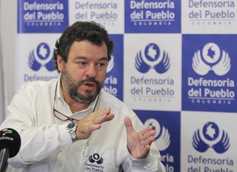 Carlos Alfonso Negret, defensor del Pueblo. FOTO COLPRENSA 