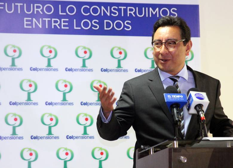 Mauricio Olivera González, Presidente de Colpensiones. FOTO COLPRENSA. 