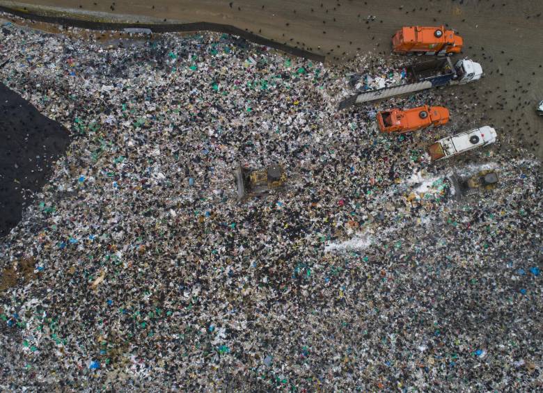El relleno sanitario La Pradera, en Donmatías, recibe los residuos de 40 municipios antioqueños. FOTO ARCHIVO JUAN DAVID ÚSUGA