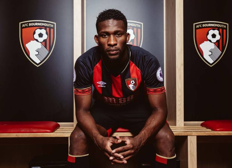 El club inglés es el tercer equipo del mediocampista vallecaucano Jefferson Lerma luego de su paso por Atlético Huila, en Colombia y el Levante, en España. FOTO Cortesía Bournemouth 