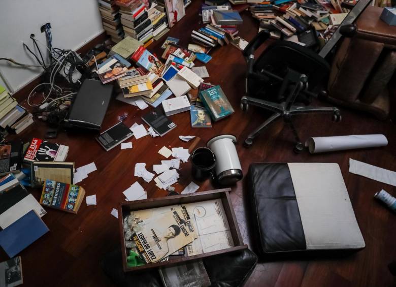Así quedó la vivienda. FOTO EFE
