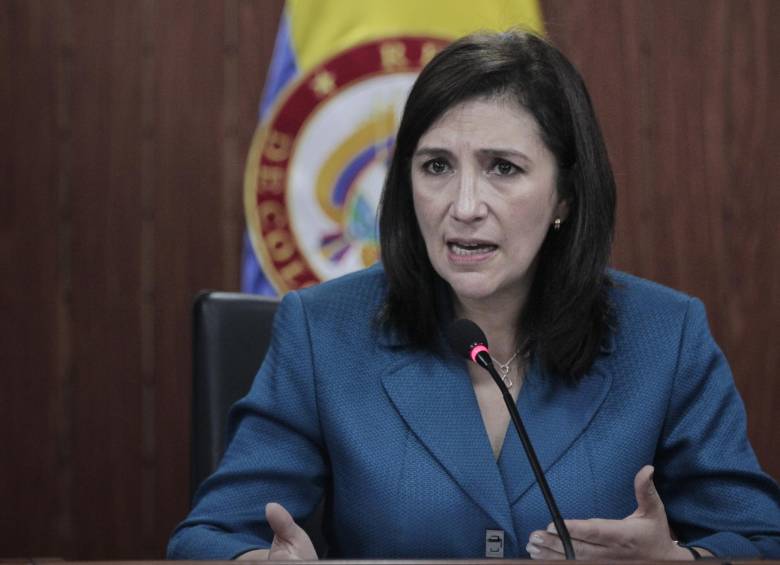 Gloria Estela Ortíz, presidenta de la Corte Constitucional. FOTO COLPRENSA