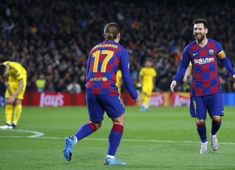 Lionel Messi estuvo muy cerca de un doblete en el juego que marcó su presencia 700 con el Barcelona desde que debutó en el plantel español. FOTO afp 