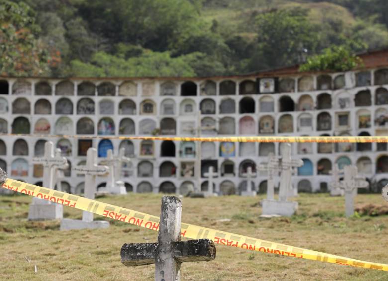 Imagen de referencia. Cementerio Las Mercedes de Dabeiba, Antioquia. FOTO ARCHIVO COLPRENSA