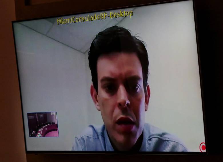 Audiencia de preacuerdo del exgobernador de Córdoba Alejandro Lyons. Foto: Colprensa