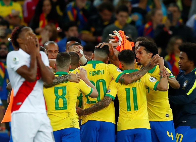 Brasil festejó un nuevo título. FOTO EFE