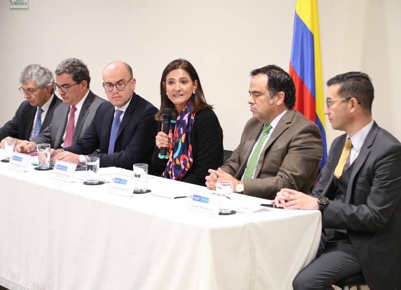 La ministra de Transporte, Ángela Orozco. FOTO Colprensa