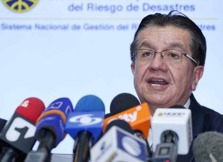 Fernando Ruiz, Ministro de Salud. FOTO COLPRENSA