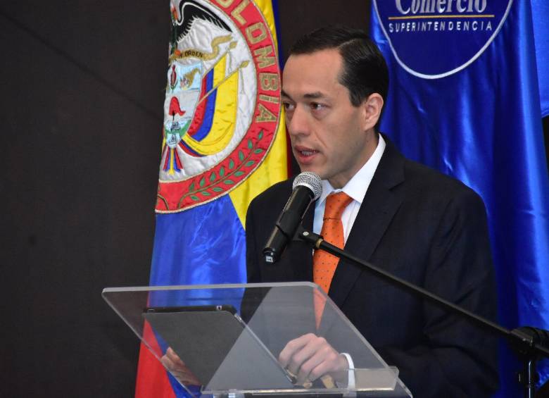 Andrés Barreto, superintendente de Industria y Comercio, explicó la relevancia de la protección de datos para las empresas y las personas. FOTO: SIC