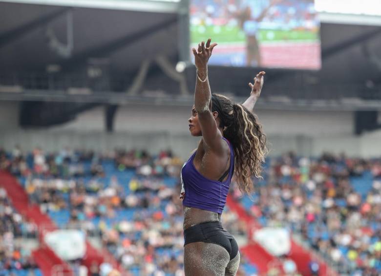 CATERINE IBARGÜENLa antioqueña logró 12 triunfos en el año, 8 en triple y 4 en salto largo. Ganó Liga de Diamante en ambas, así como en la Copa Continental. Fotos afp y efe
