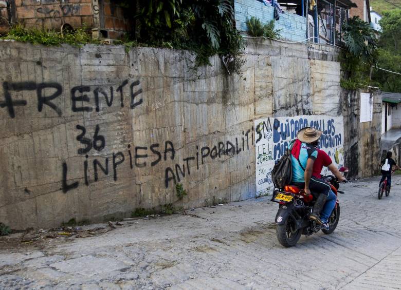 En Briceño hay presencia de las disidencias del frente 36 de las Farc. FOTO JAIME PÉREZ