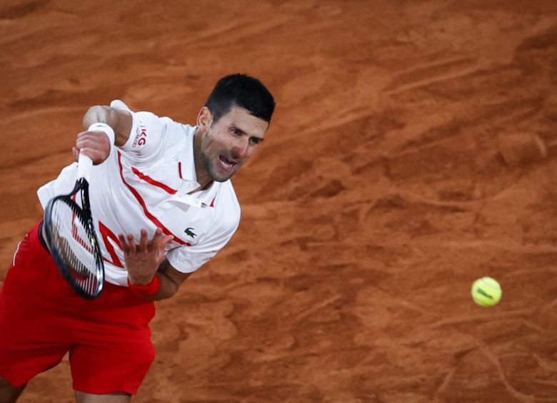 Djokovic busca su segundo título en el Abierto de París. FOTO AFP 