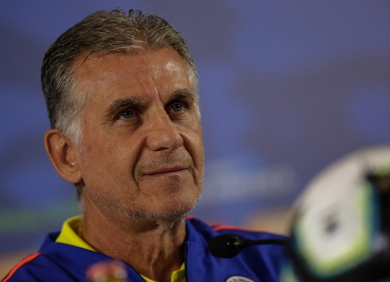 Carlos Queiroz dejó de ser el técnico de Colombia. FOTO ARCHIVO COLPRENSA