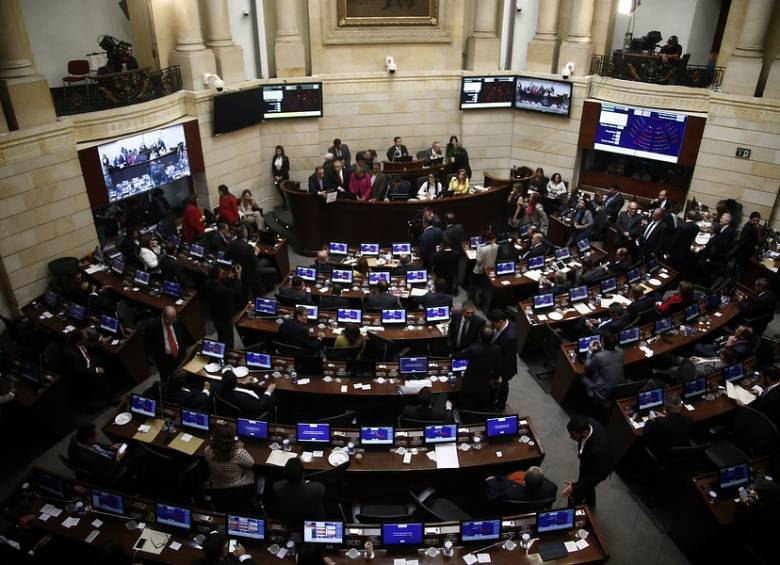 19 congresistas presentaron impedimentos en la discusión de estos proyectos. FOTO COLPRENSA