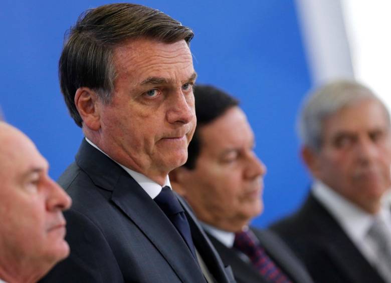 Jair Bolsonaro propone a la sociedad tener menos hijos. FOTO: REUTERS