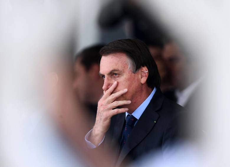 El presidente de Brasil, Jair Bolsonaro. FOTO AFP