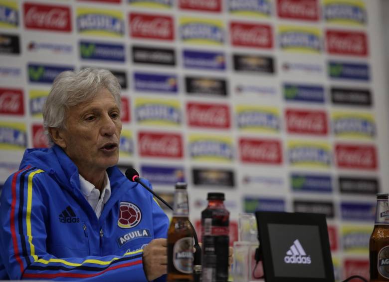 José Pekerman espera mantener el invicto ante Paraguay, con cuatro triunfos en las dos últimas eliminatorias. FOTO colprensa