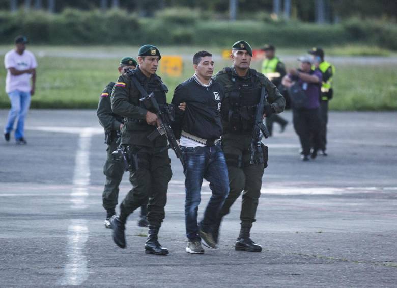 Alias “Pichi belén”, sucesor de alias “Tom” al mando de la “Oficina”, estructura criminal de Medellín. FOTO: Carlos Velásquez
