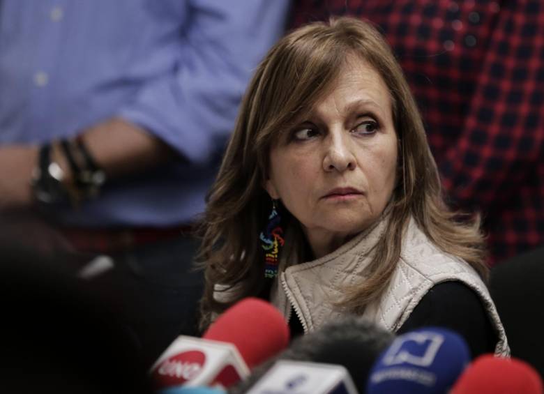 La exrepresentante Ángela María Robledo. FOTO Colprensa