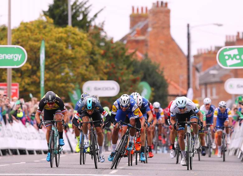 Fernando Gaviria suma 13 victorias en la presente temporada. FOTO: CORTESÍA QUICK-STEP