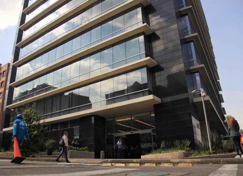 Fachada del edificio de la JEP en Bogotá. FOTO: COLPRENSA
