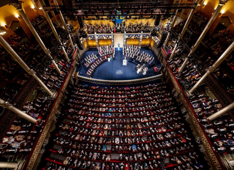 Ceremonia de entrega de los Premios Nobel 2019. Foto: © Nobel Media - Alexander Mahmoud