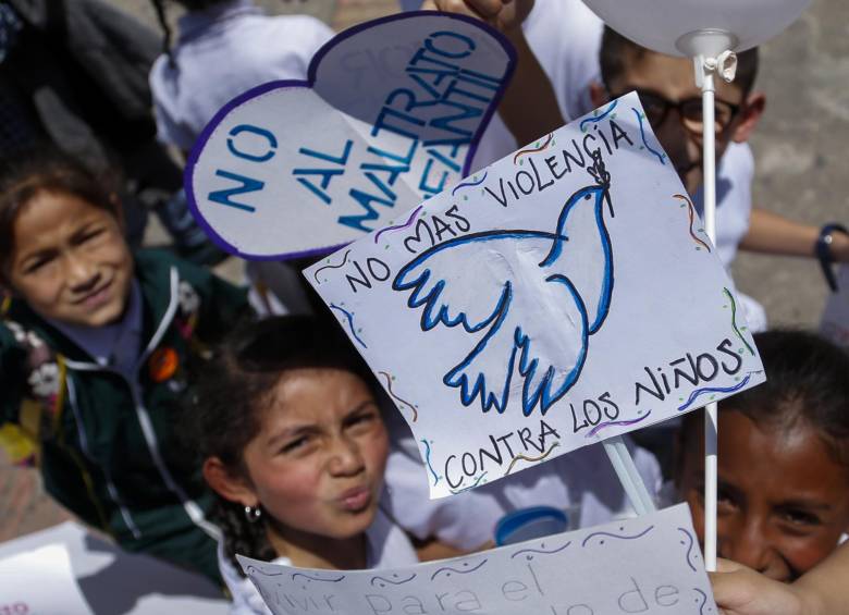 El ICBF hizo un llamado a la sociedad a denunciar cualquier vulneración a los derechos de los menores. FOTO COLPRENSA