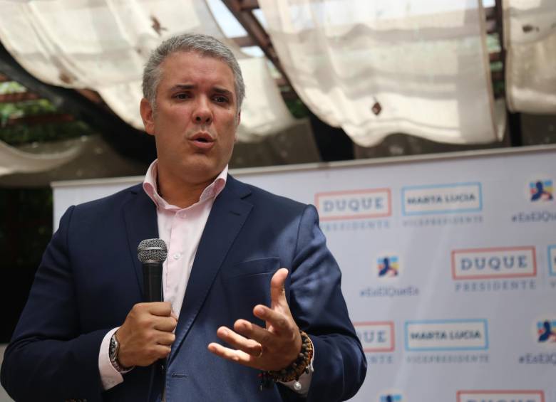 El presidente Iván Duque manifestó su intención de cambiar la Ley de Garantías desde el inicio de su mandato. FOTO: COLPRENSA 
