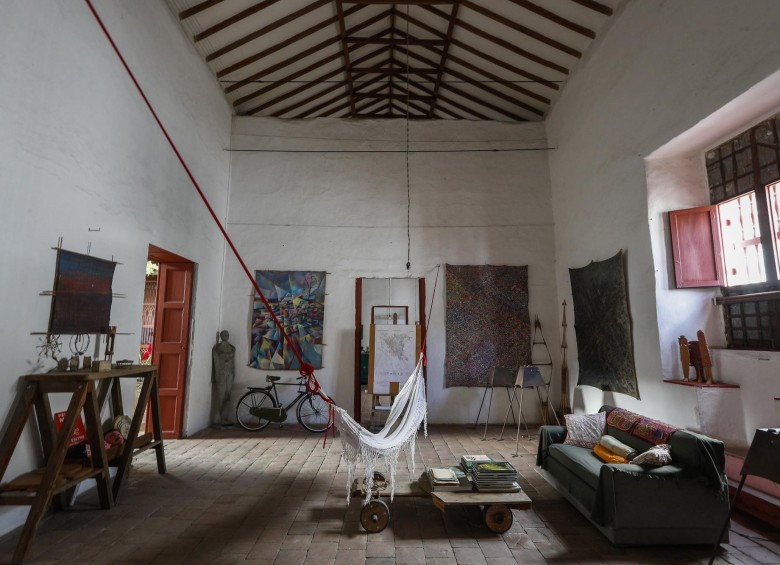 En el pueblo también se puede encontrar una auténtica casa colonial, rescatada por su propietaria, la artista plástica Patricia Lara. FOTOS MANUEL SALDARRIAGA