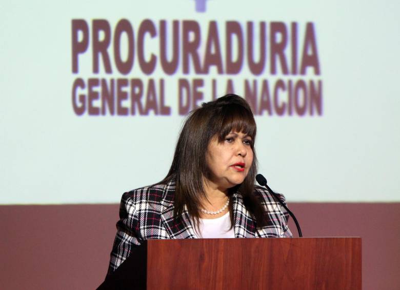 La viceprocuradora General de la Nación, Martha Isabel Castañeda, aseguró que quienes participen en la promoción de los Acuerdos de Paz podrían incurrir en una falta disciplinaria. FOTO COLPRENSA