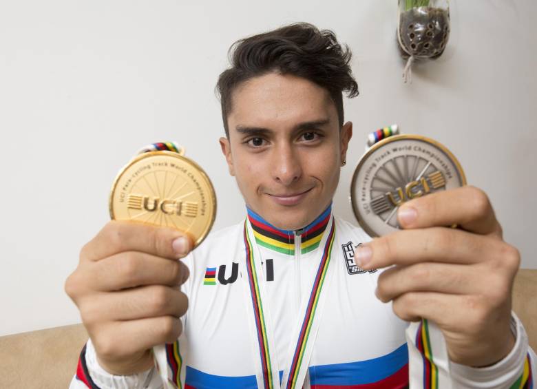 Alejandro Perea, campeón mundial de paraciclismo. Foto: Edwin Bustamante Restrepo