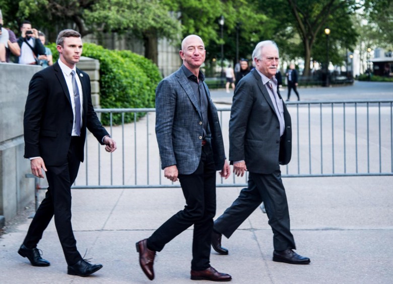 Jeff Bezos, de Amazon, considerado uno de los hombres más ricos del mundo. FOTO EFE