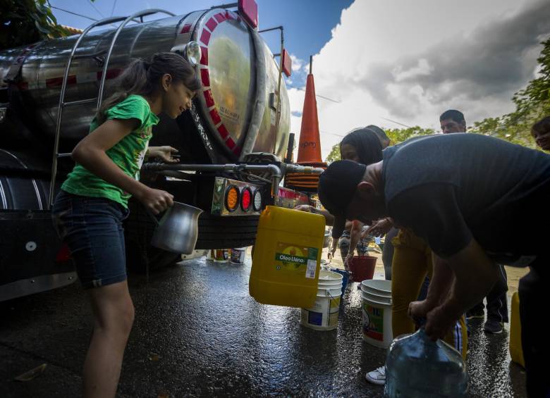 EPM informó que la comunidad será asistida con carrotanques. FOTO ARCHIVO CAMILO SUÁREZ