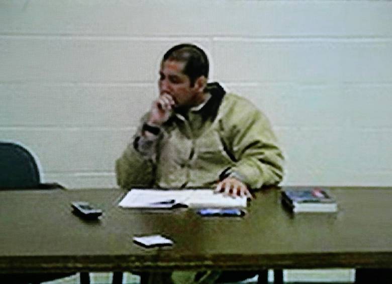 Luis Gustavo Moreno está preso en Carolina del Norte, Estados Unidos. FOTO COLPRENSA