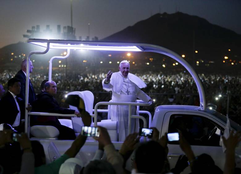 Así fue la llegada del Papa Francisco a Ciudad Juárez en México. FOTO AP
