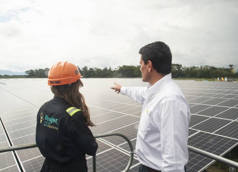 Ecopetrol inauguró nuevo parque de energía limpia en el meta